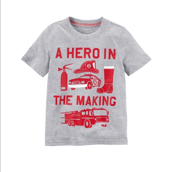 Carter S Shirts Tops Carters A Hero In The Making Tshirt Poshmark